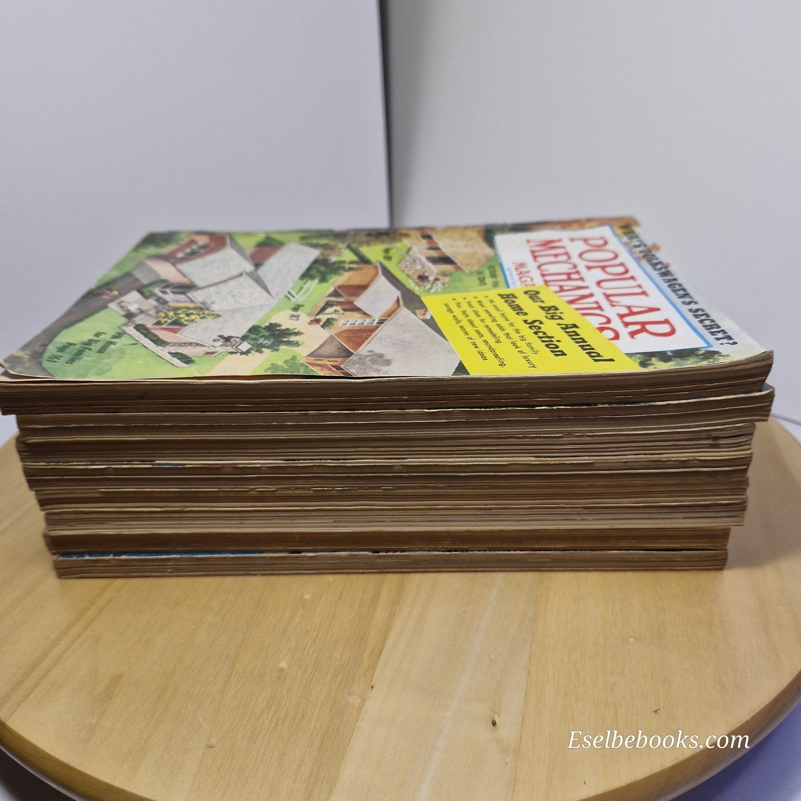 Lot of 8 Vintage Popular Mechanics Magazine 1956 to 1959