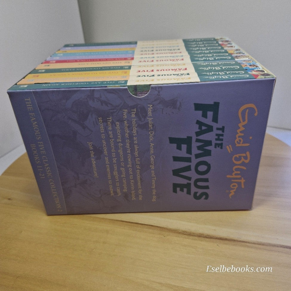 Enid Blyton The Famous Five Classic Collection 2 11 Books 11-21 in Slipcase 2017