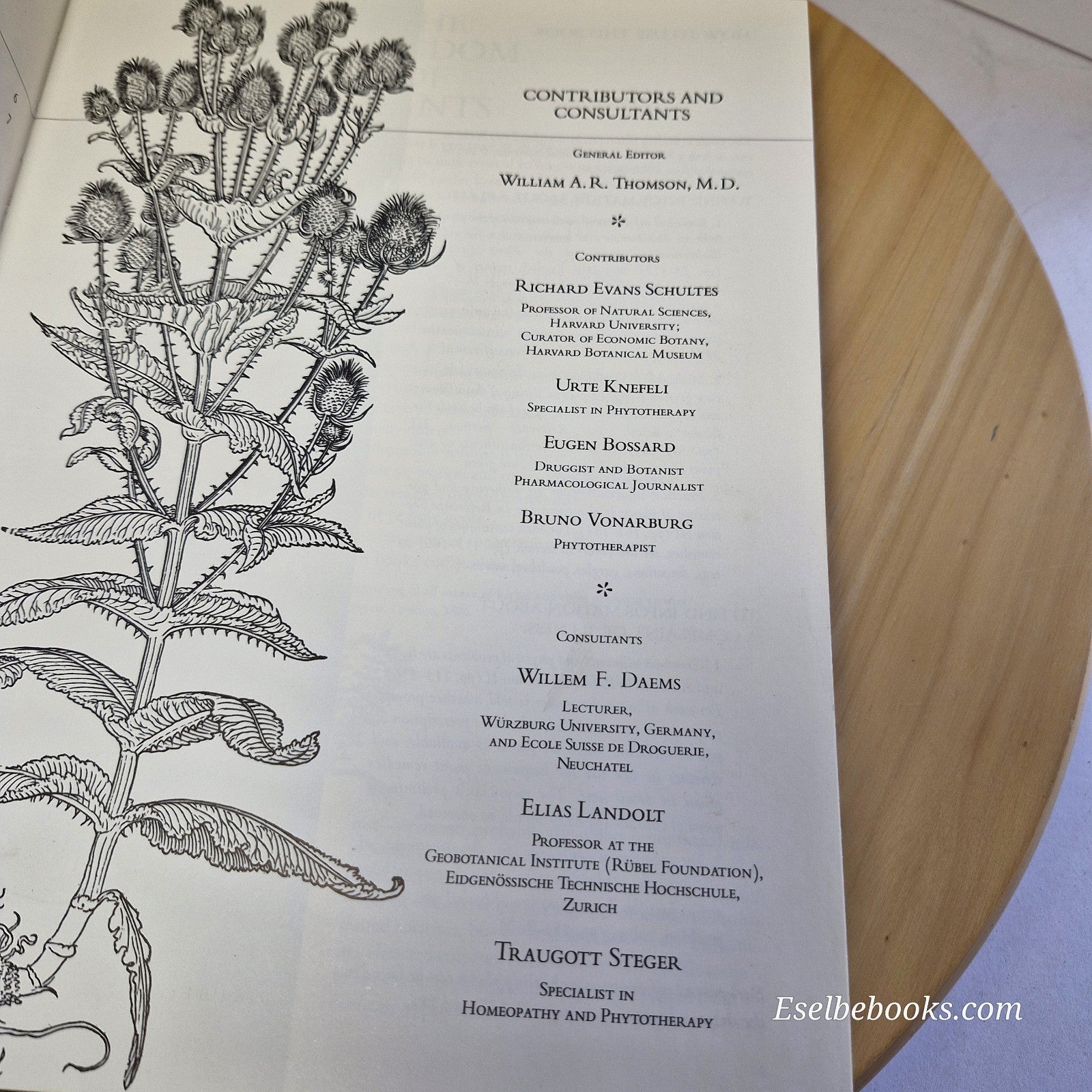 Healing Plants A Modern Herbal Health ed. William A R Thomson - vintage hardback