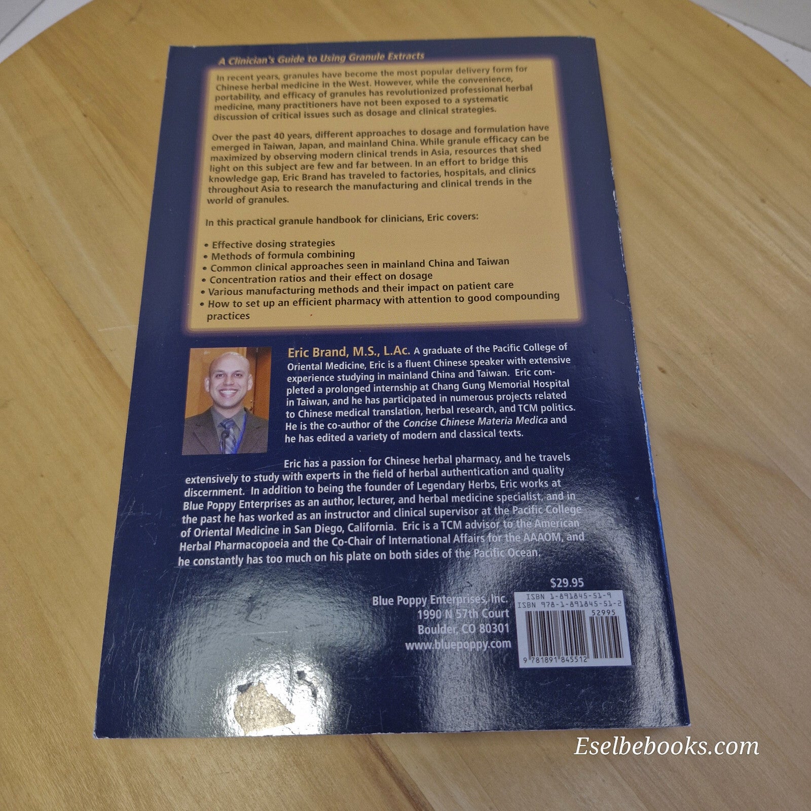 A Clinician's Guide to Using Granule Extracts By Eric Brand · 2010 - paperback