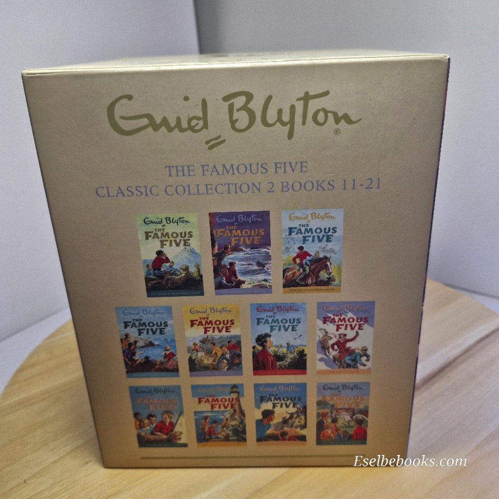 Enid Blyton The Famous Five Classic Collection 2 11 Books 11-21 in Slipcase 2017