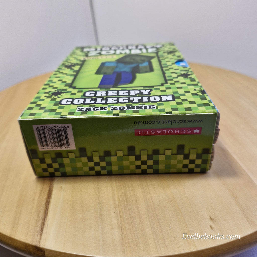 Diary of a Minecraft Zombie Creepy Collection Books 1-4 in slipcase - paperbacks