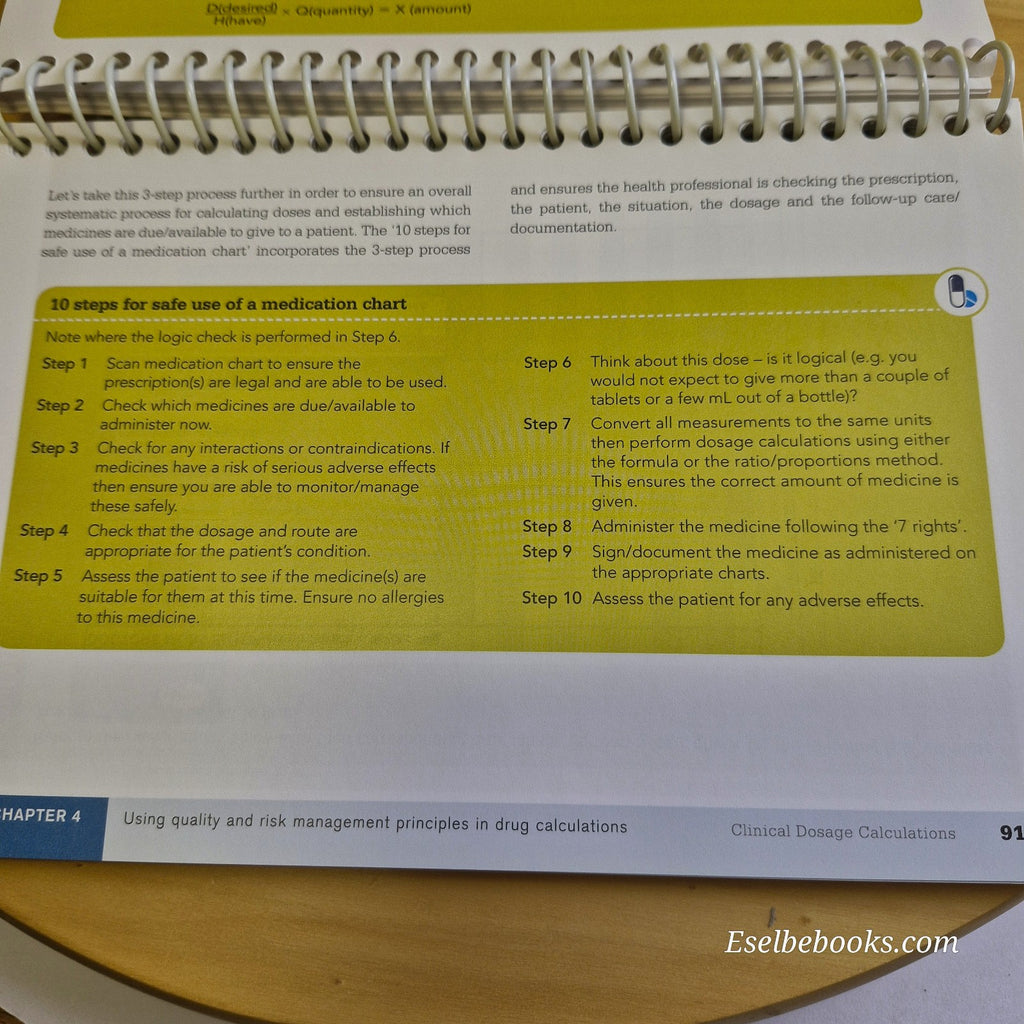 Clinical Dosage Calculations Australia + New Zealand By Brotto & Rafferty