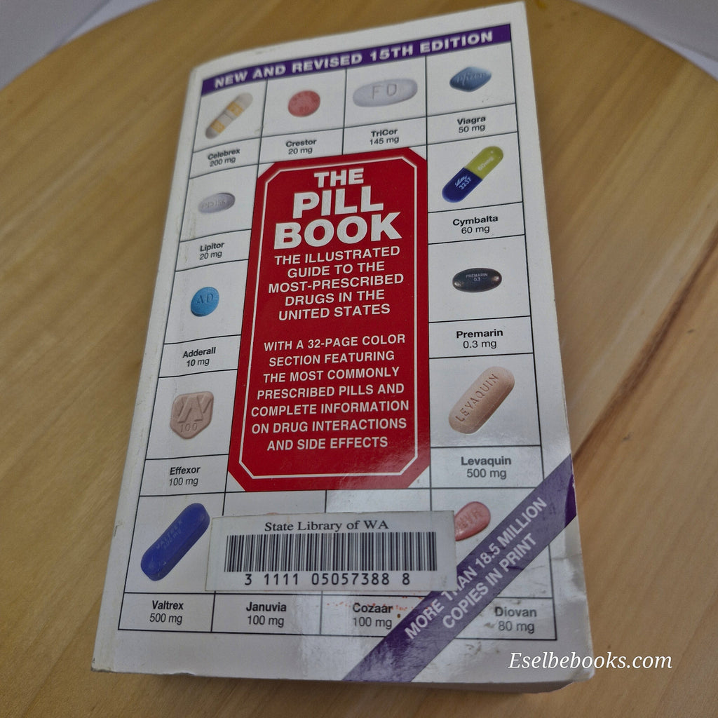 The Pill Book 15th Edition By Harold M. Silverman · 2012 - paperback