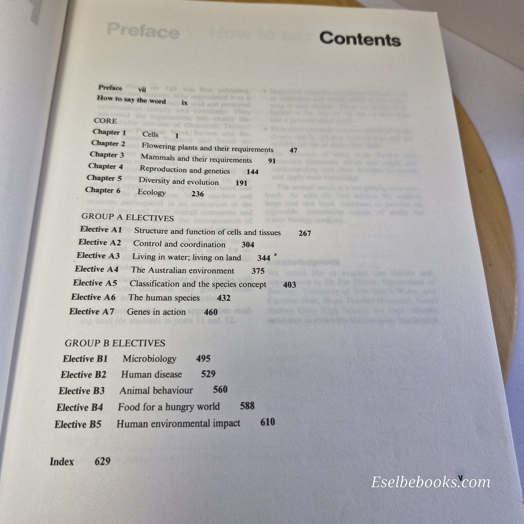 Focus on life - a senior biology course 2nd edition by Kelly/Hatherly/Rosen -...