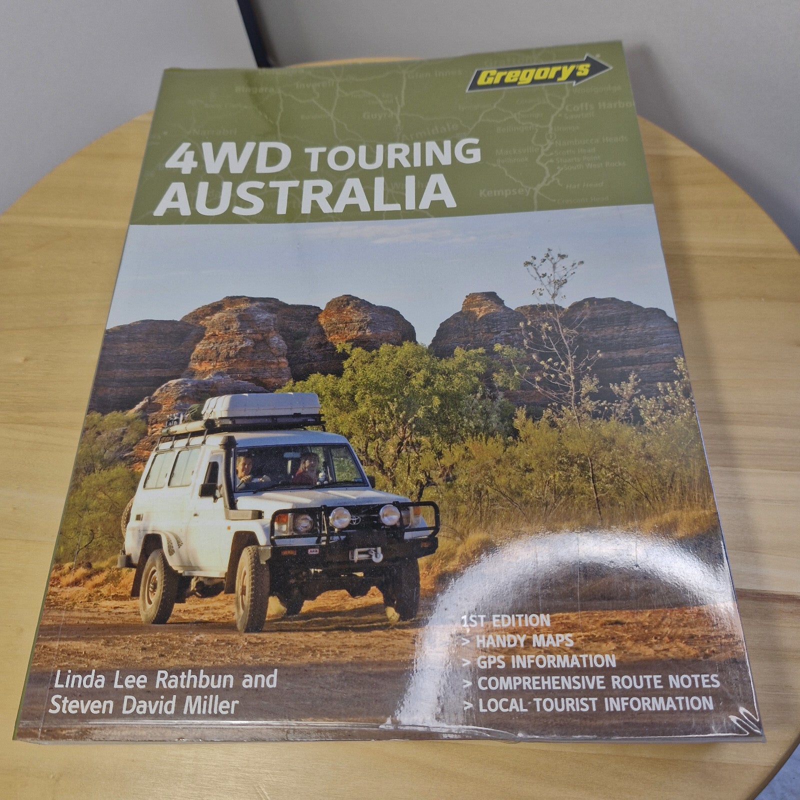 Gregory's 4WD Touring Australia 1st Edition 2008 - plastic wrapped paperback