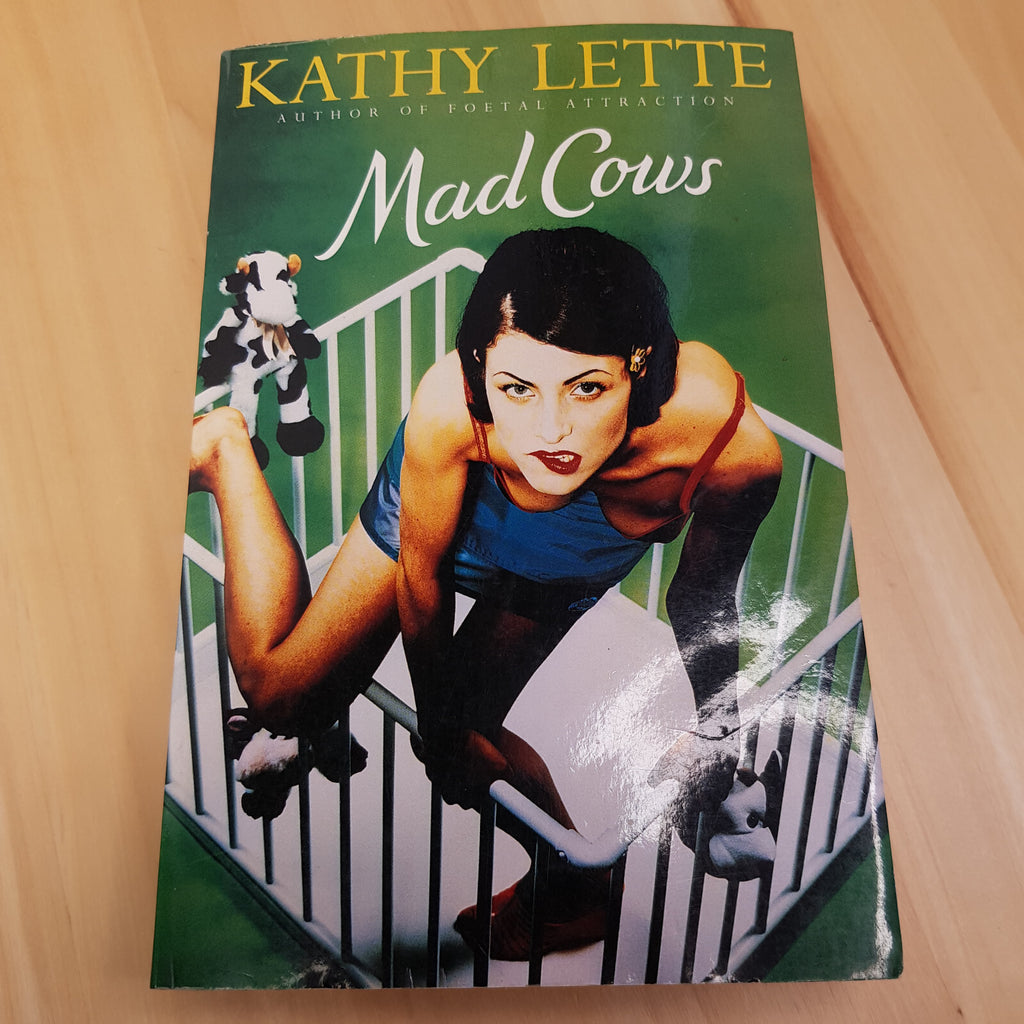 Mad Cows by Kathy Lette - signed paperback