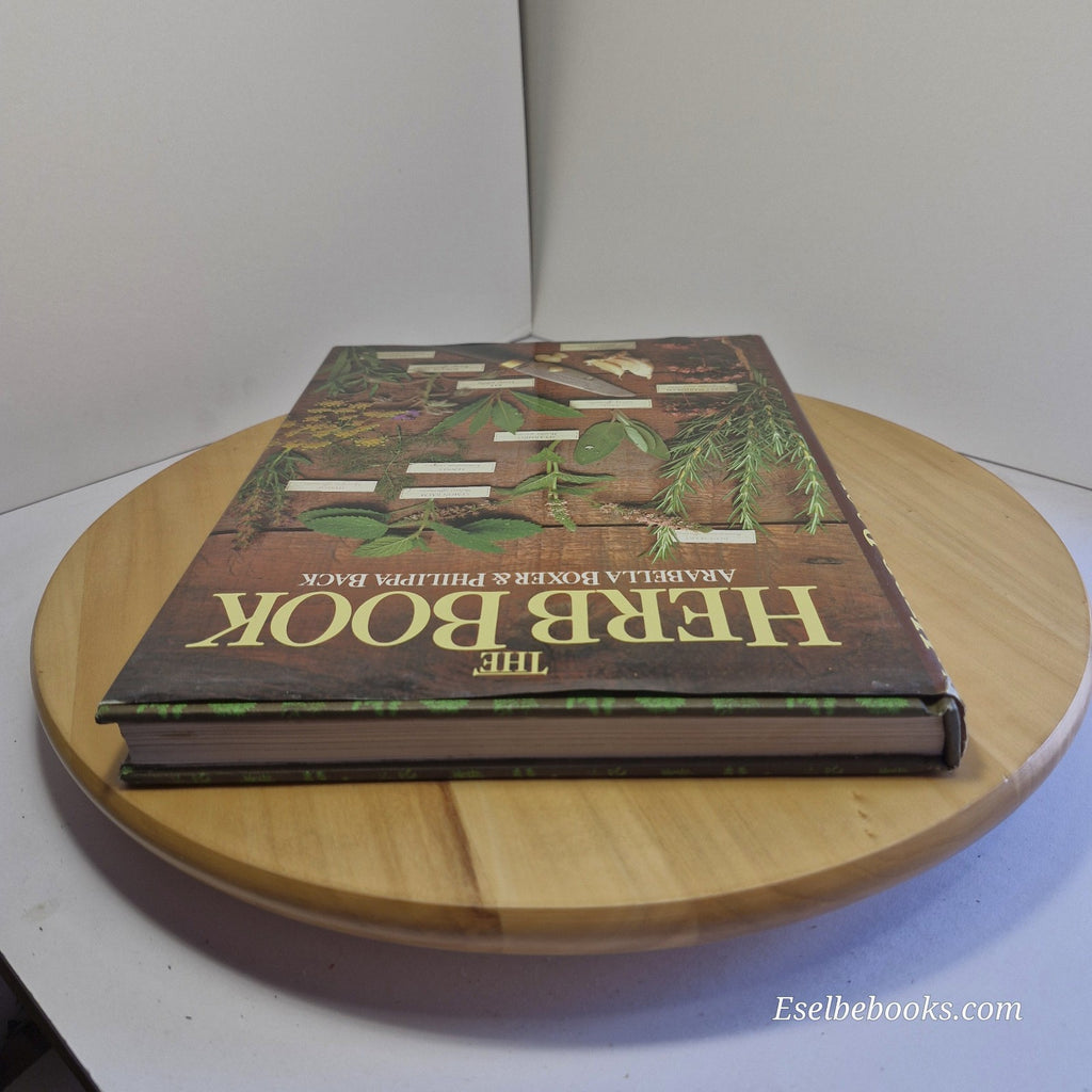 The Herb Book by Arabella Boxer & Philippa Back 1989 Herbal Guide hardback/dj