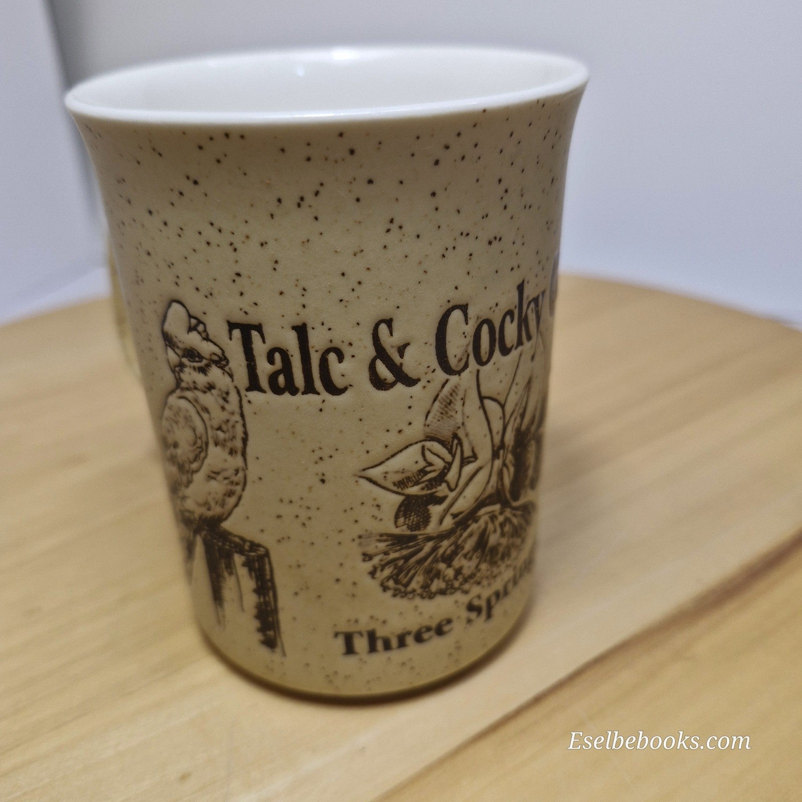 Sandalwood collectible ceramic mug - Talc & Cocky Country - Three Springs WA