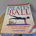 Colleen Craig Pilates on the Ball - includes DVD (untested) - paperback