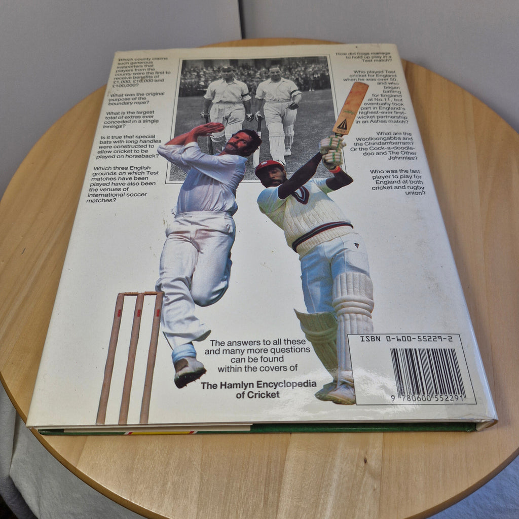 Sport: The Hamlyn Encyclopedia of Cricket By Peter Wynne-Thomas, Peter Arnold...