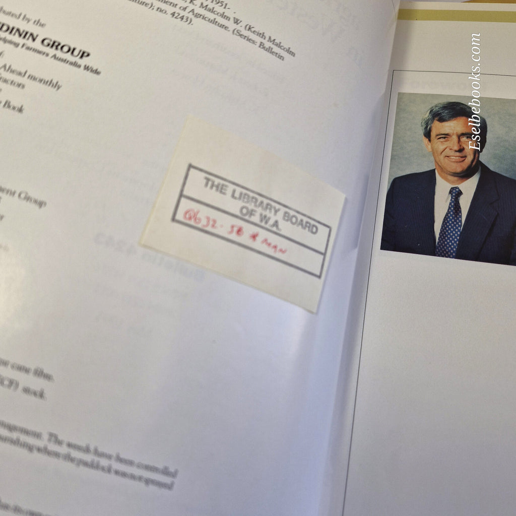 Management of Agricultural Weeds in Western Australia 1993 - bulletin 4243 - ...