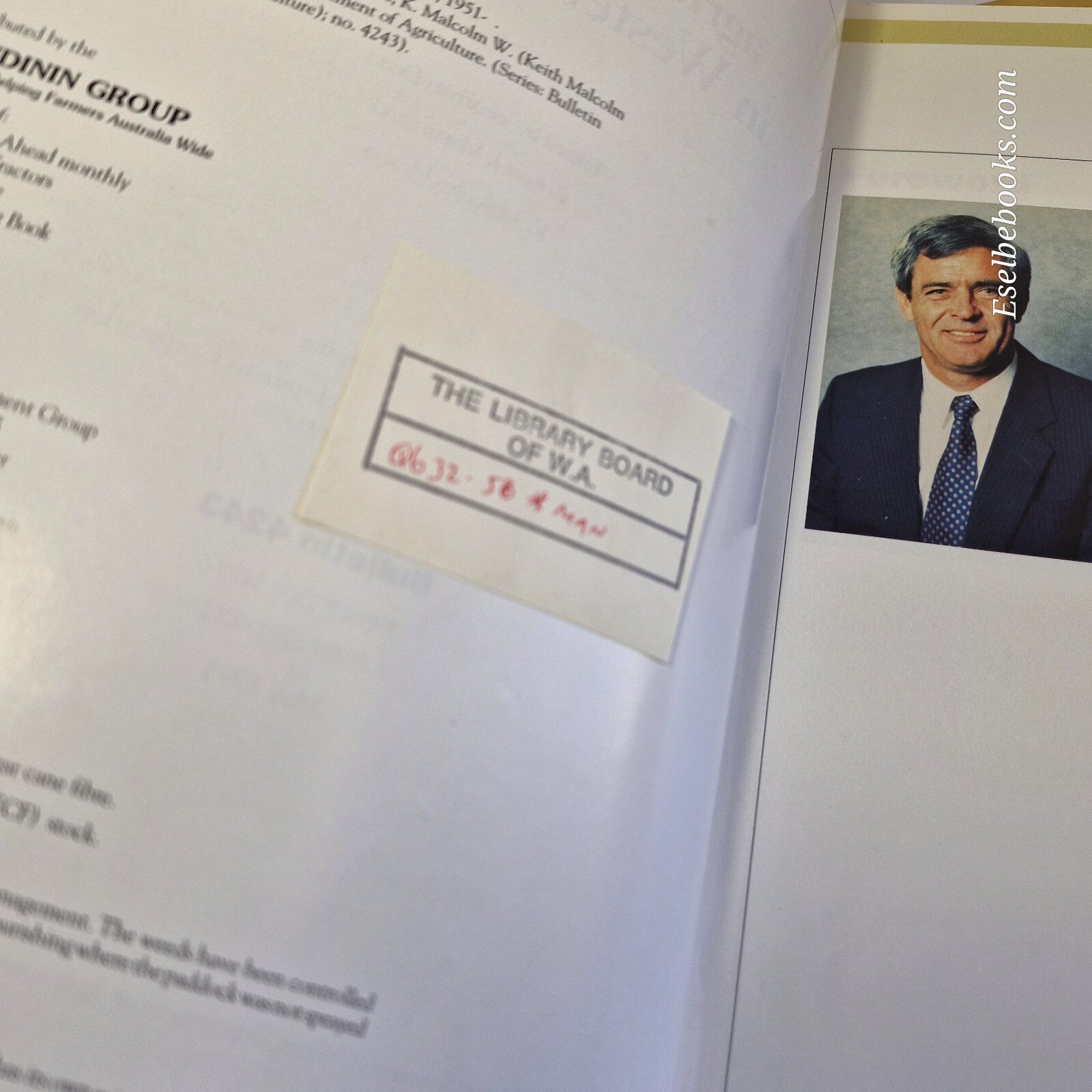 Management of Agricultural Weeds in Western Australia 1993 - bulletin 4243 - ...