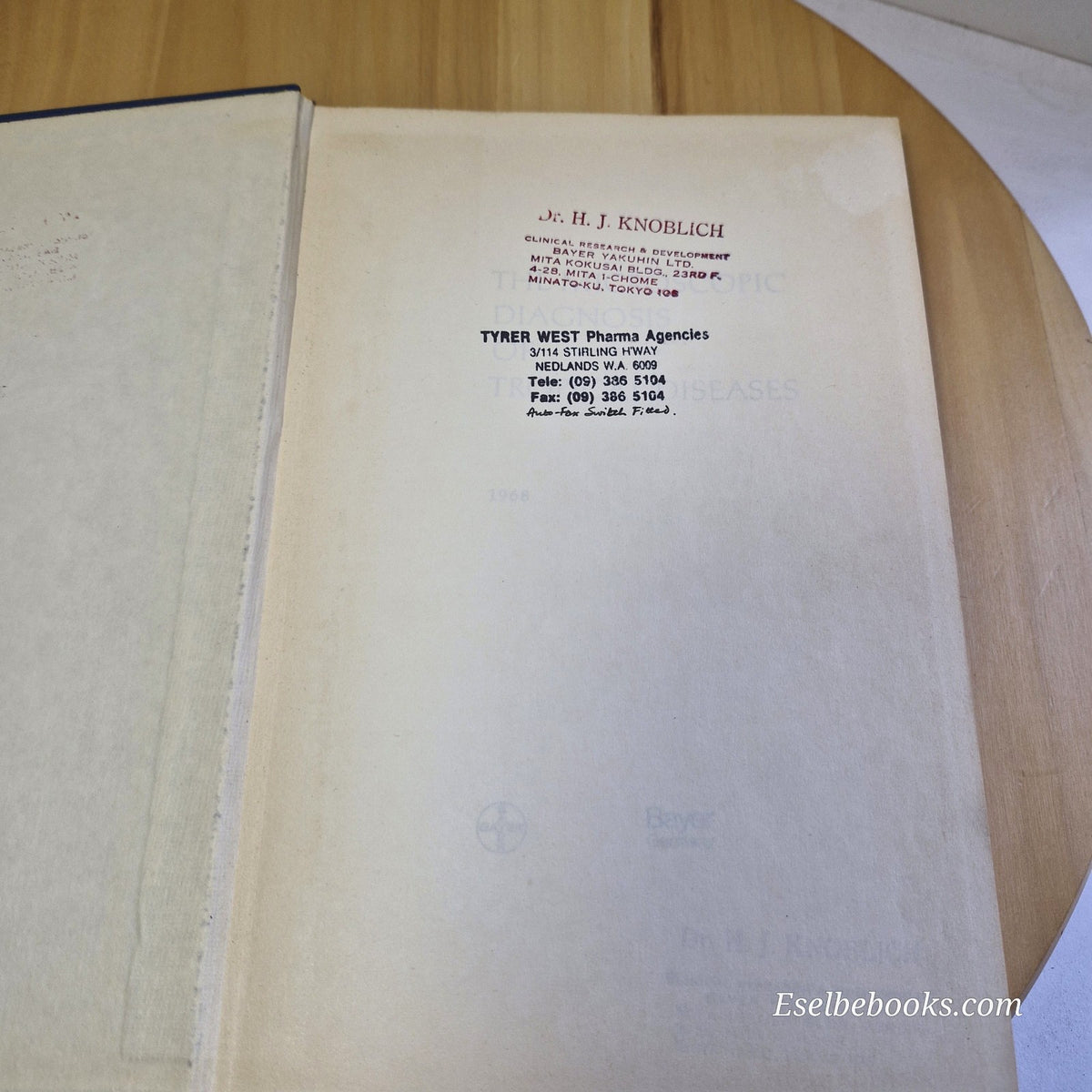 The Microscopic Diagnosis of Tropical Diseases By Rudolf Gönnert, Karl Koenig...