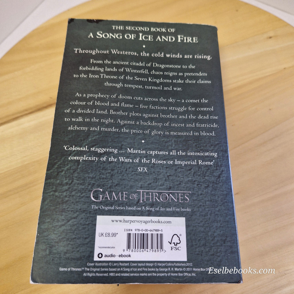 George R R Martin - A Game of Thrones & A Clash of Kings - paperbacks