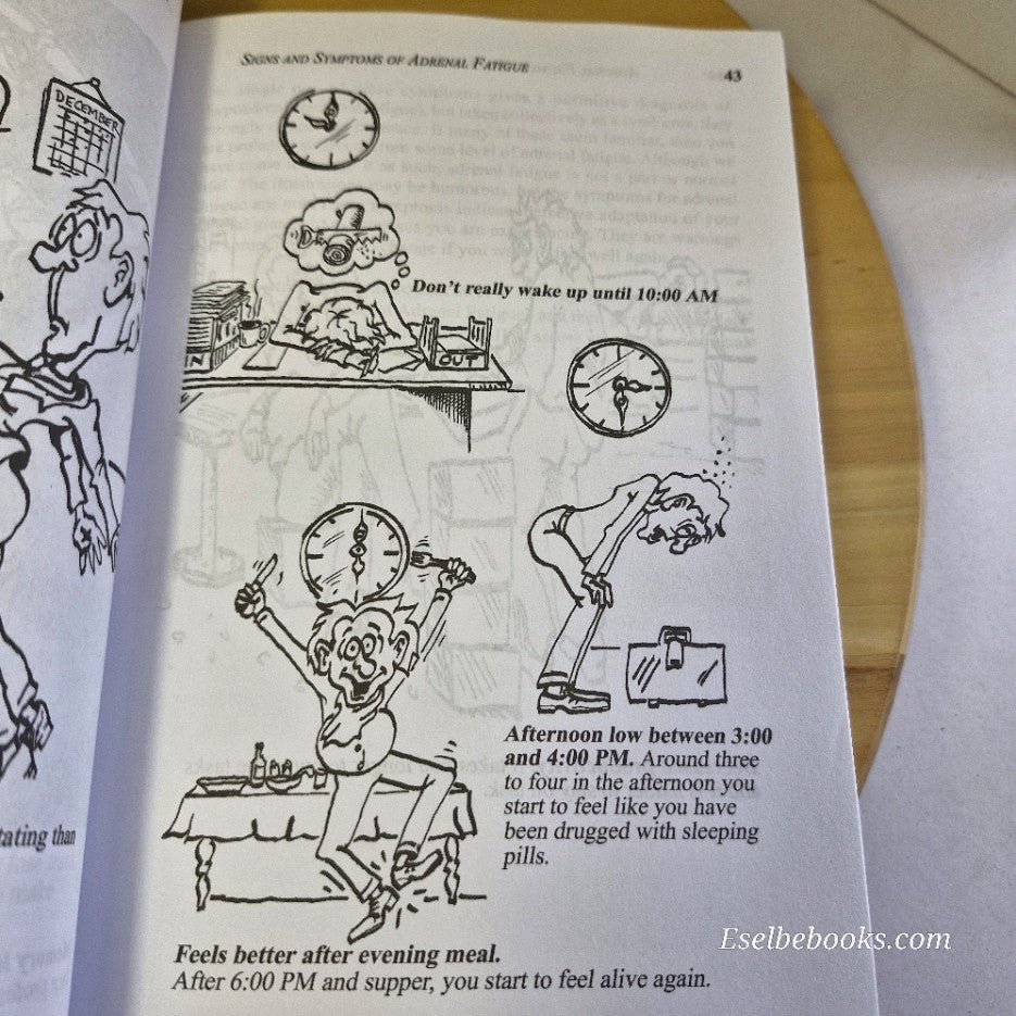 2 adrenal fatigue/syndrome treatment books - paperbacks