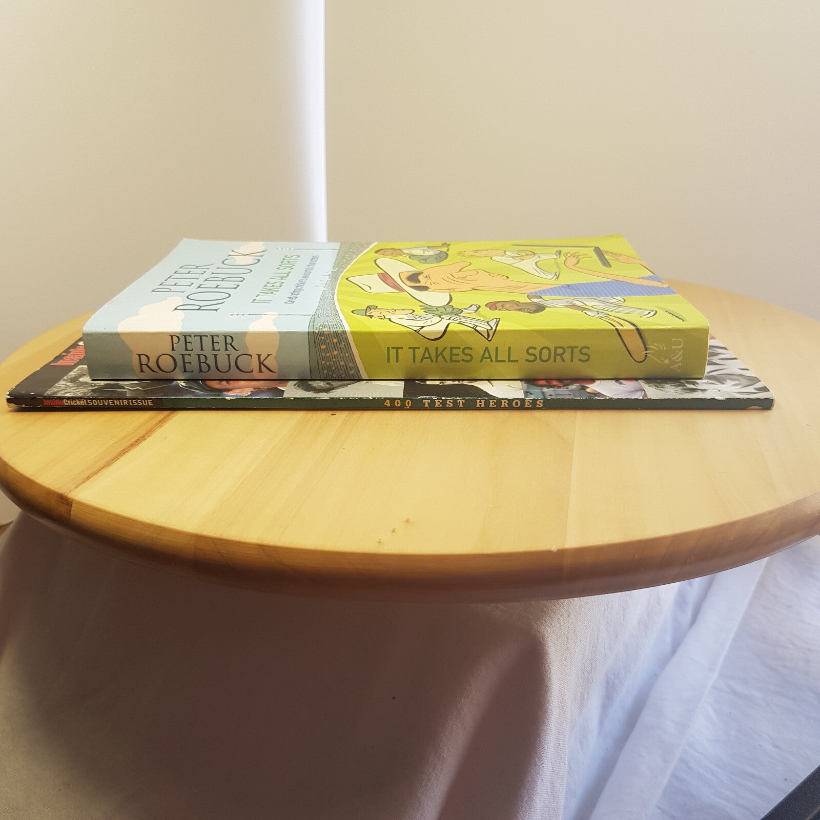 Inside Cricket's 400 test heroes souvenir issue & Peter Roebuck's It takes al...