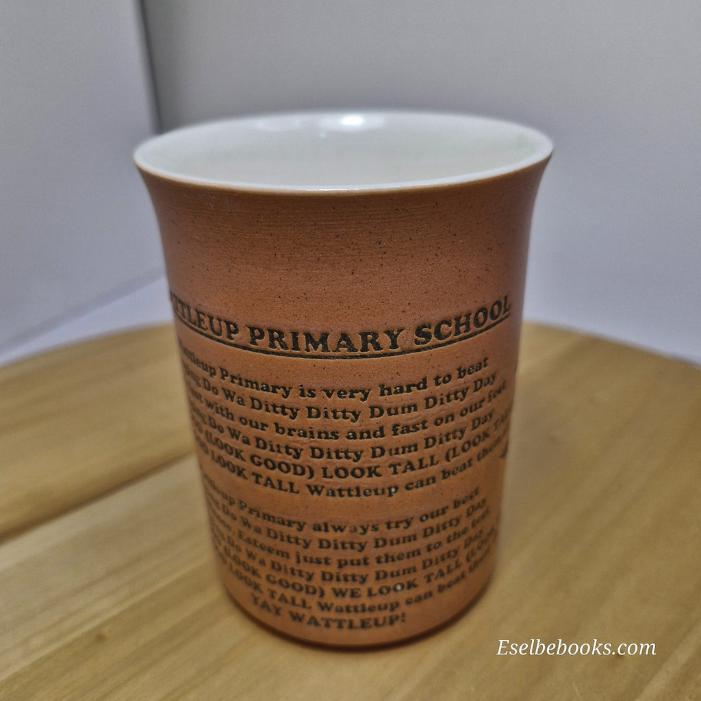 Sandalwood collectible ceramic mug - Wattleup Primary School 1978 - 2005