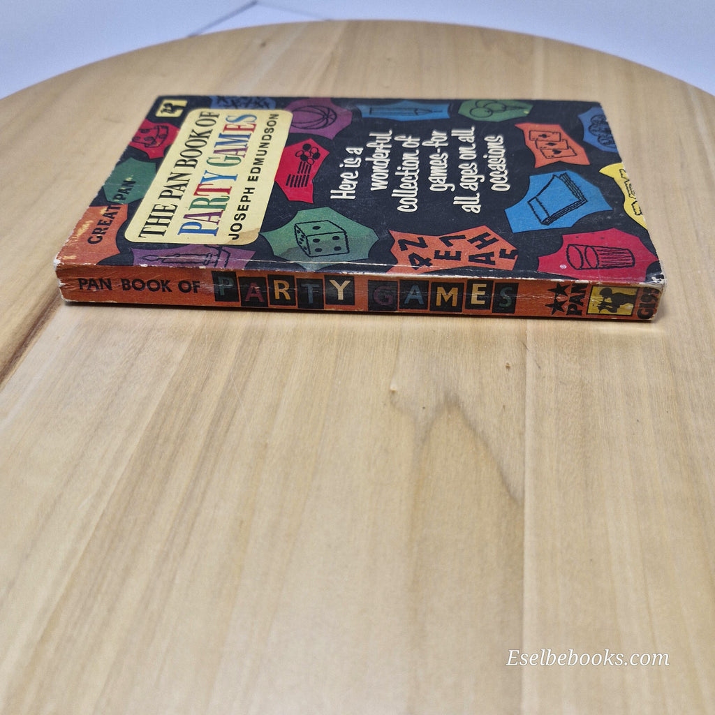 The Pan book of party games by Joseph Edmundson - vintage paperback