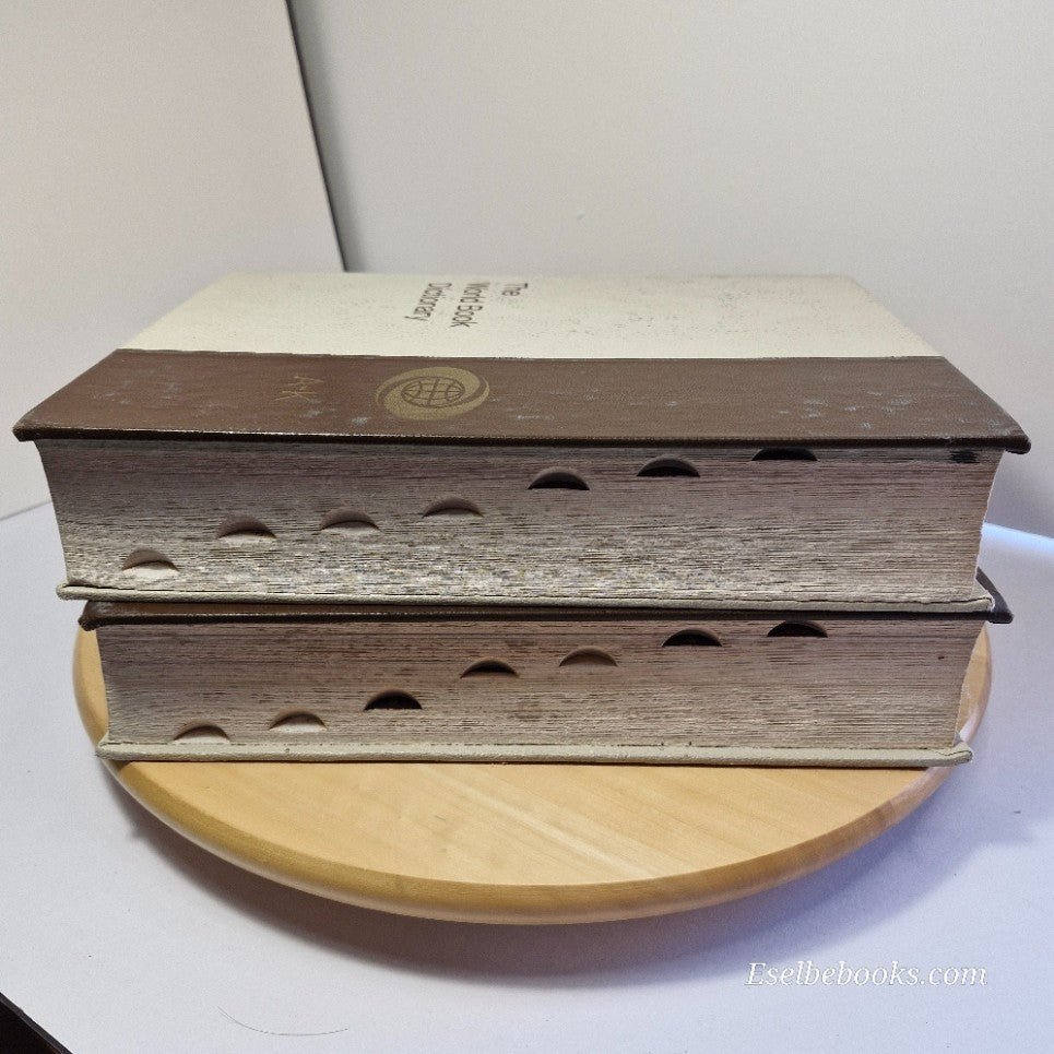 World Book Dictionary Thorndike Barnhardt 1974 Edition A-K & L - Z