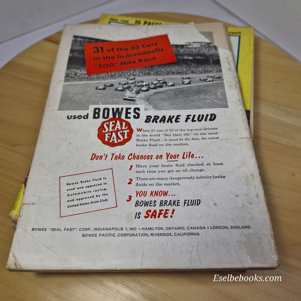 Lot of 8 Vintage Popular Mechanics Magazine 1956 to 1959