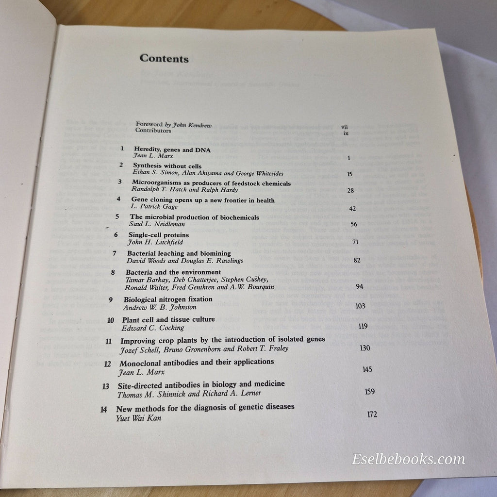 Revolution in Biotechnology by Jean L. Marx - hardback/dust jacket