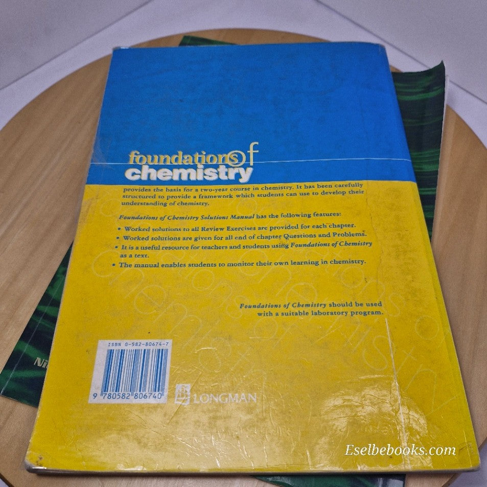 2 chemistry problems/solutions textbooks - paperbacks