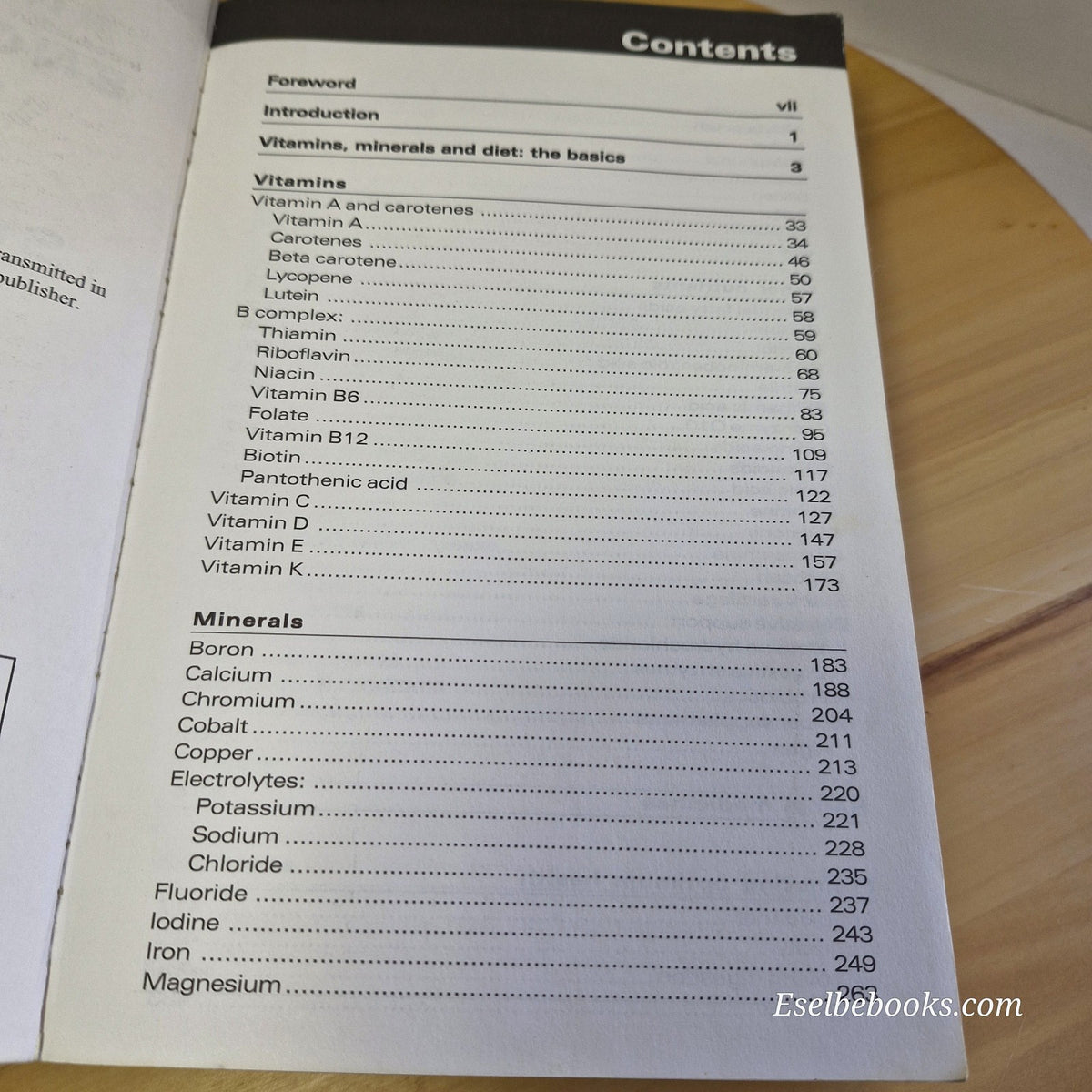 The New Encyclopedia of Vitamins, Minerals, Supplements, & Herbs Nicola Reavley