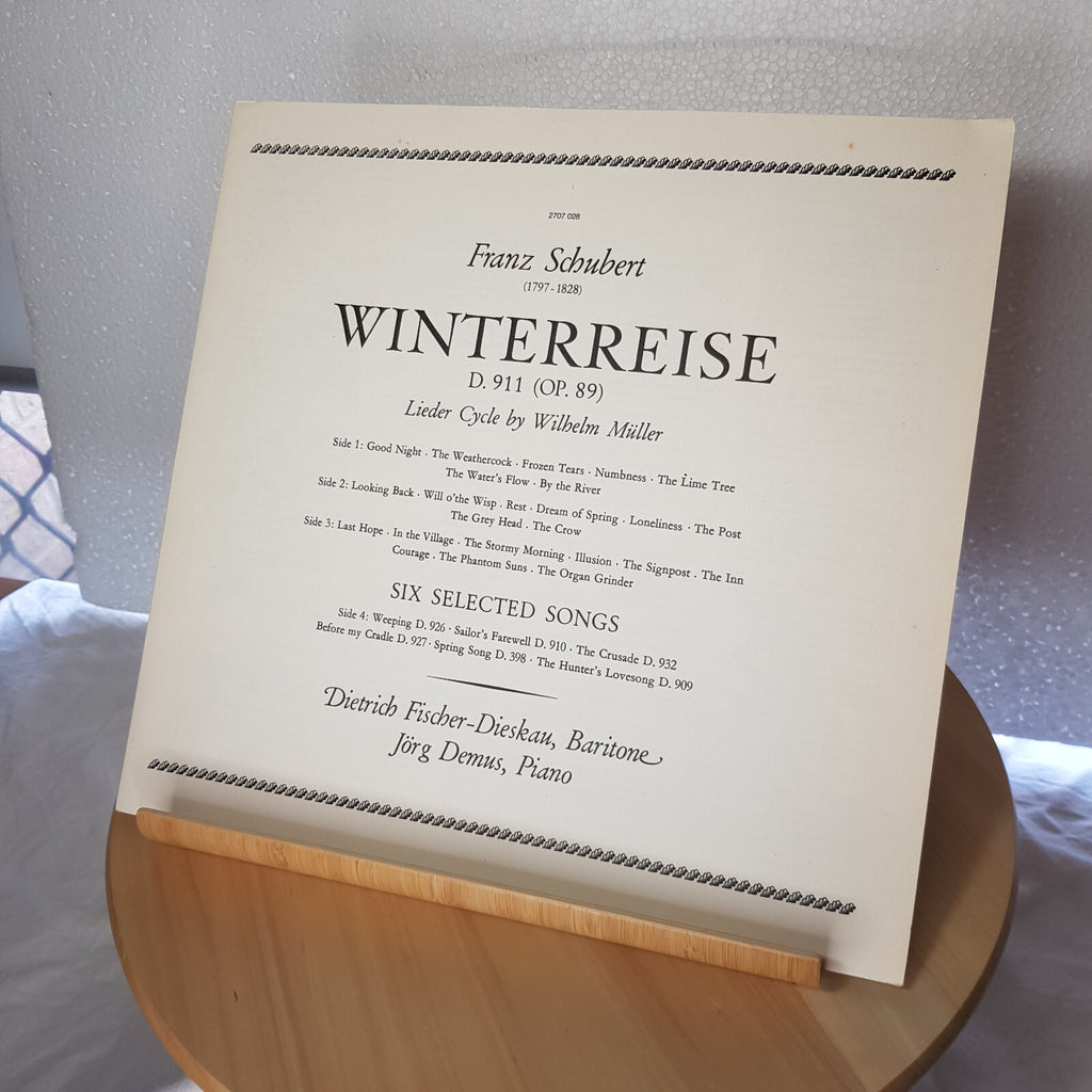 2-LP-Box Schubert - Winterreise, 6 Songs, Fischer- Dieskau