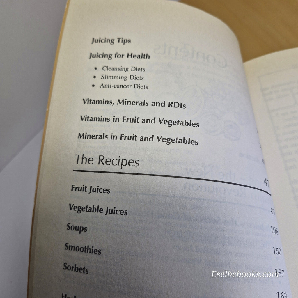 Juicing for Health By Julie Stafford · 1994 - paperback