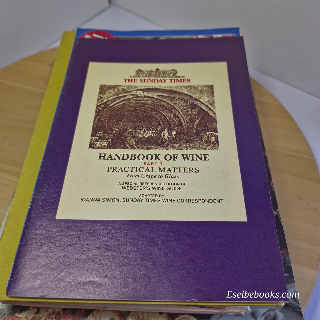 Vintage books/brochures about wine x 18 - paperbacks/hardbacks