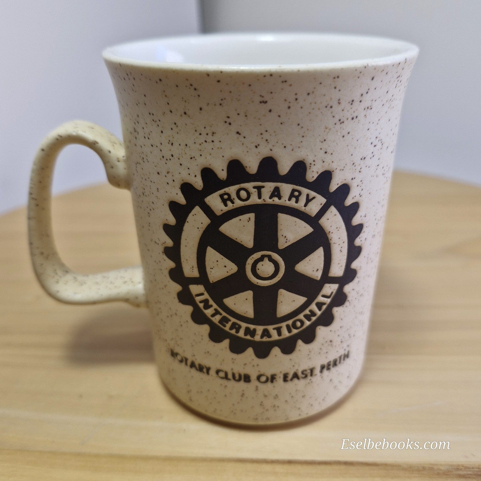 Sandalwood collectible ceramic mug - Rotary Club East Perth Western Australia