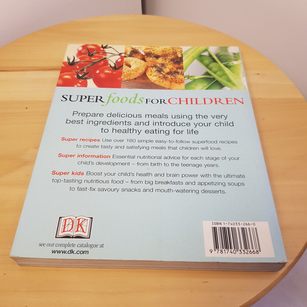 Bundle x 2 books healthy eating for pregnancy and children - paperbacks