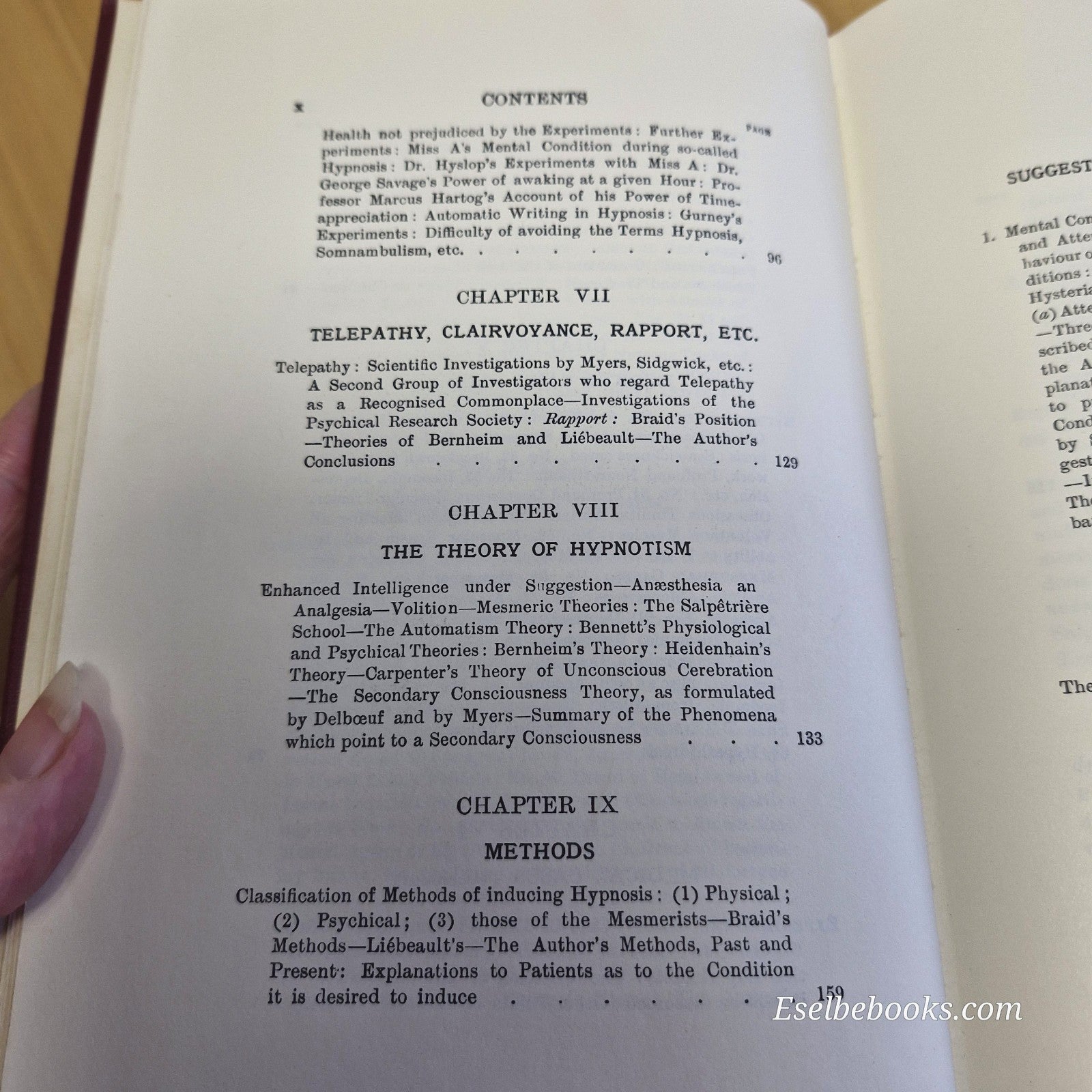 Hypnotism and Treatment by Suggestion By J. Milne Bramwell - 1982 hardback