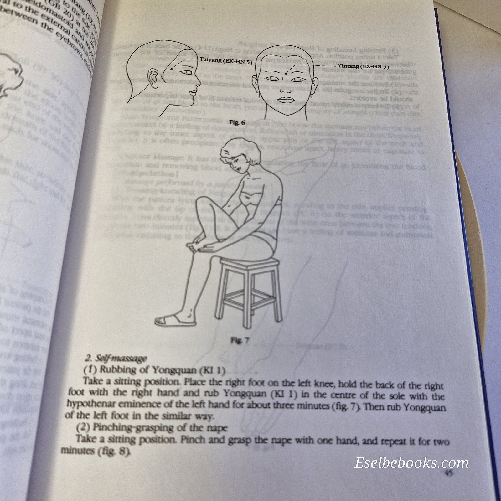 Chinese Family Acupoint Massage By Chuangui Wang - hardback