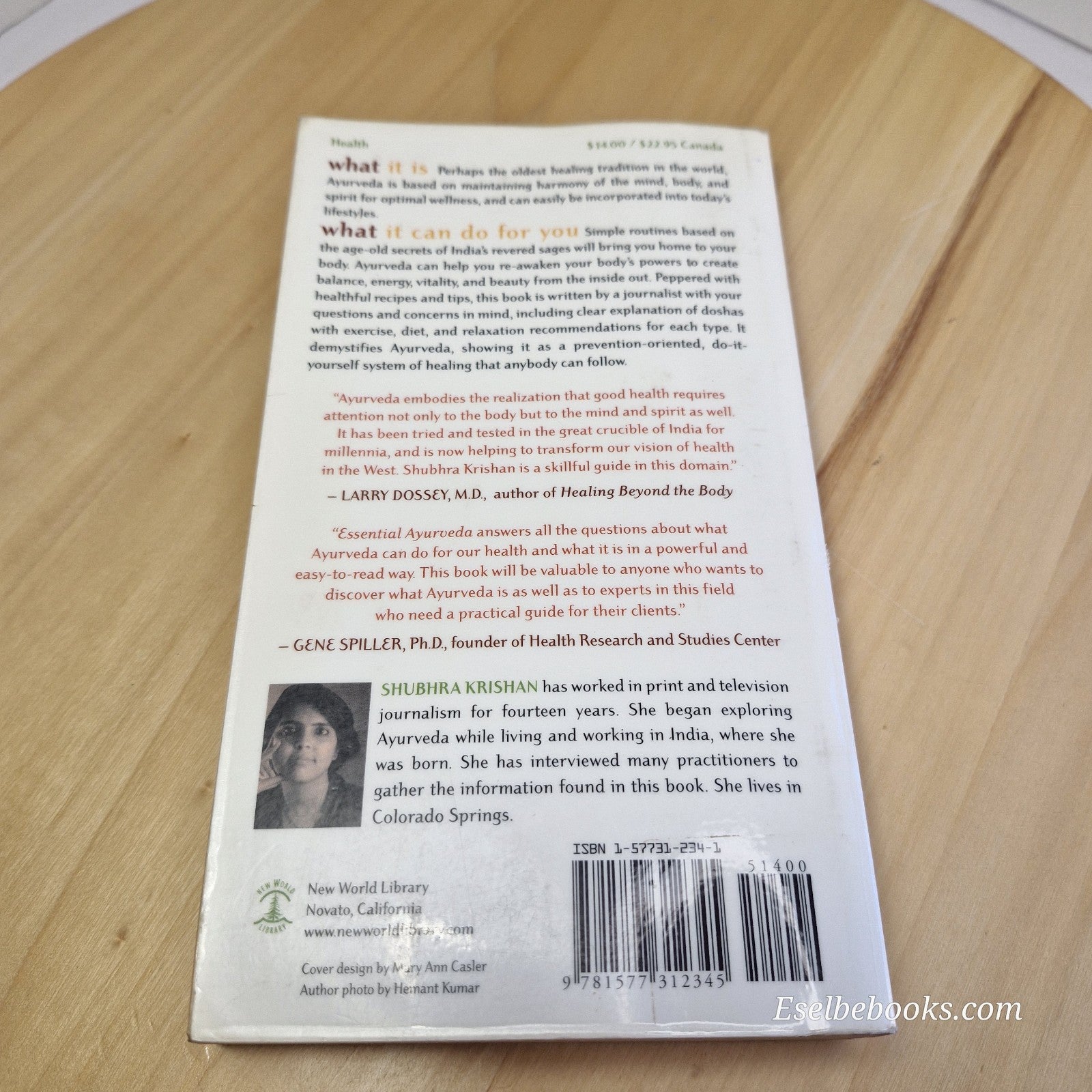 Essential Ayurveda What It Is and What It Can Do for You By Shubhra Krishan