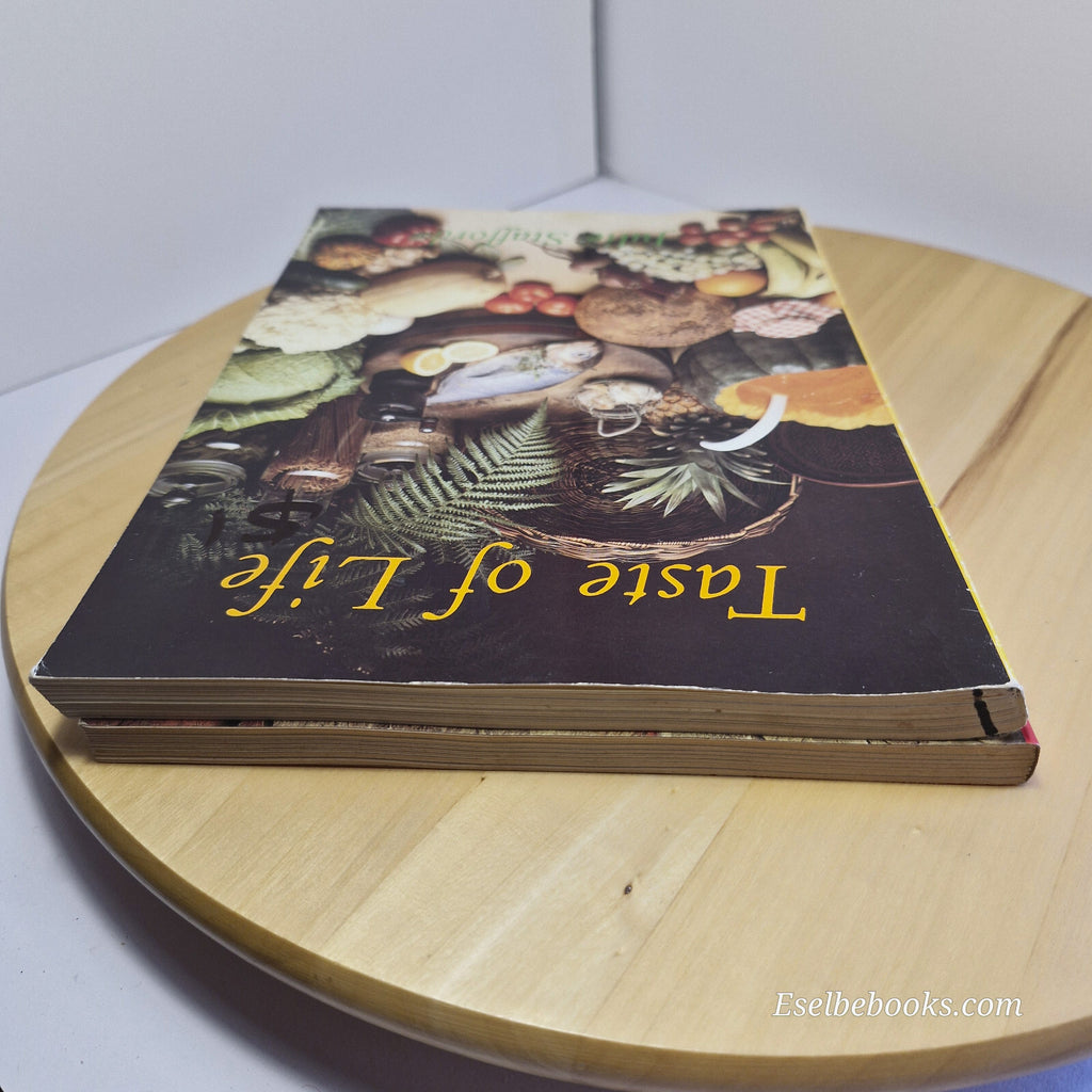 2 x Julie Stafford cookbooks - Taste of life; More Taste of life - paperbacks