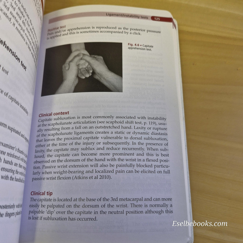 Special Tests in Musculoskeletal Examination by Hattam and Smeatham - paperback