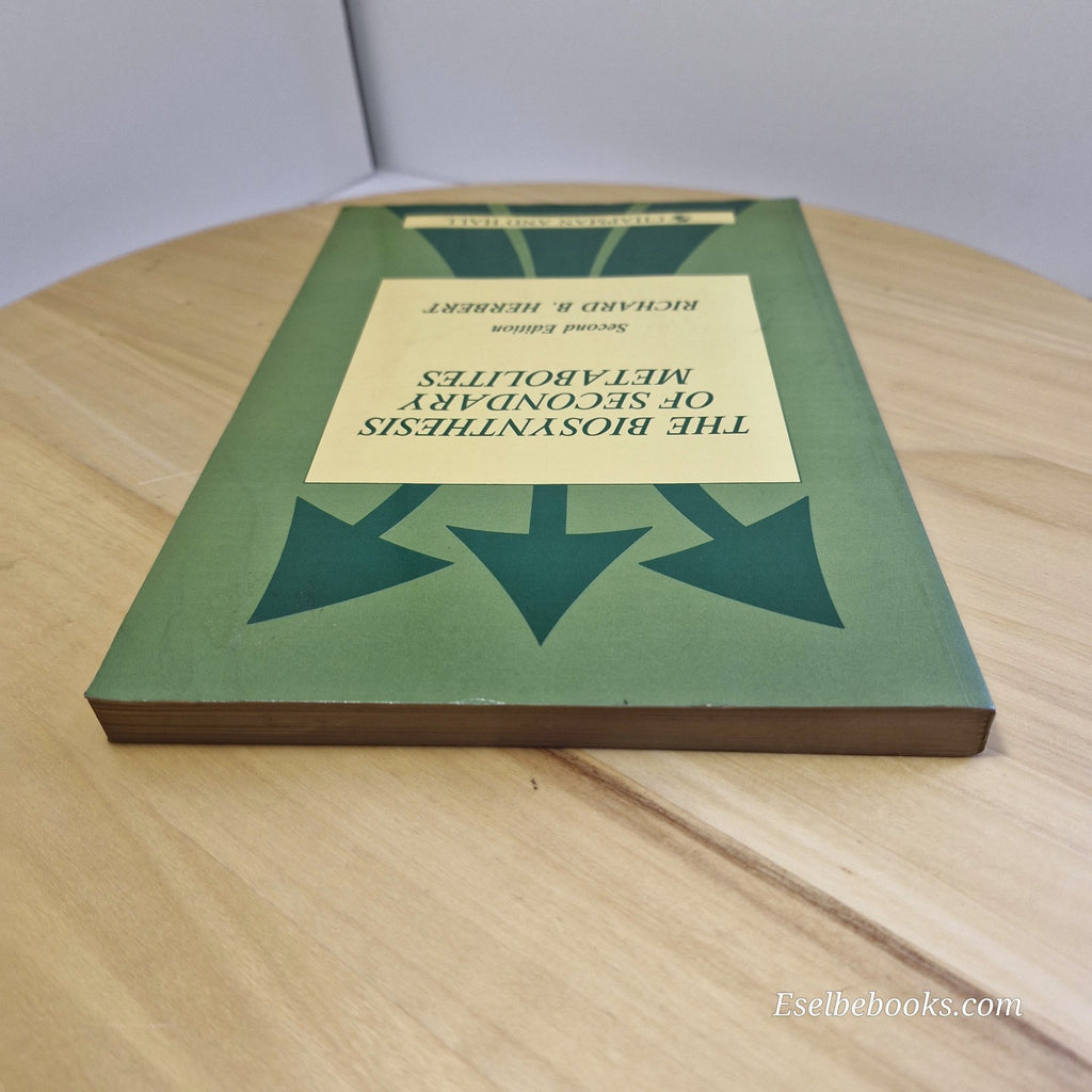 The Biosynthesis of Secondary Metabolites By Richard B. Herbert · 1989 - pape...