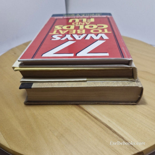 3 self-help medical/healing guide books - hardbacks