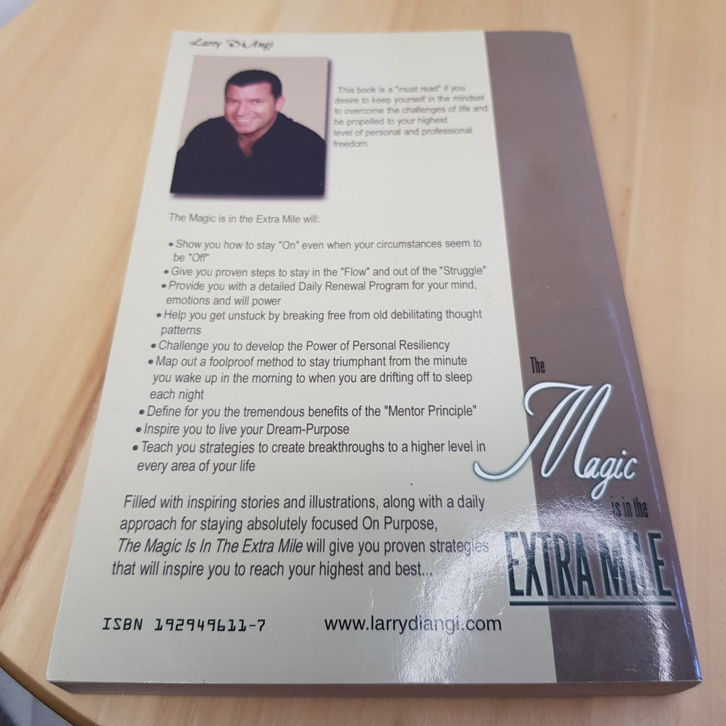 Bundle x 2 self-help books - The Magic is in the extra mile & Illuminations -...