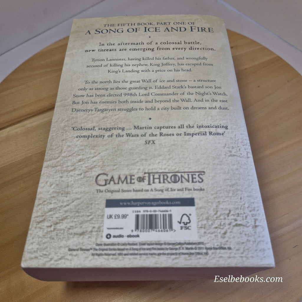 A Game of Thrones: Books  3 4 5  by George R R  Martin - paperbacks