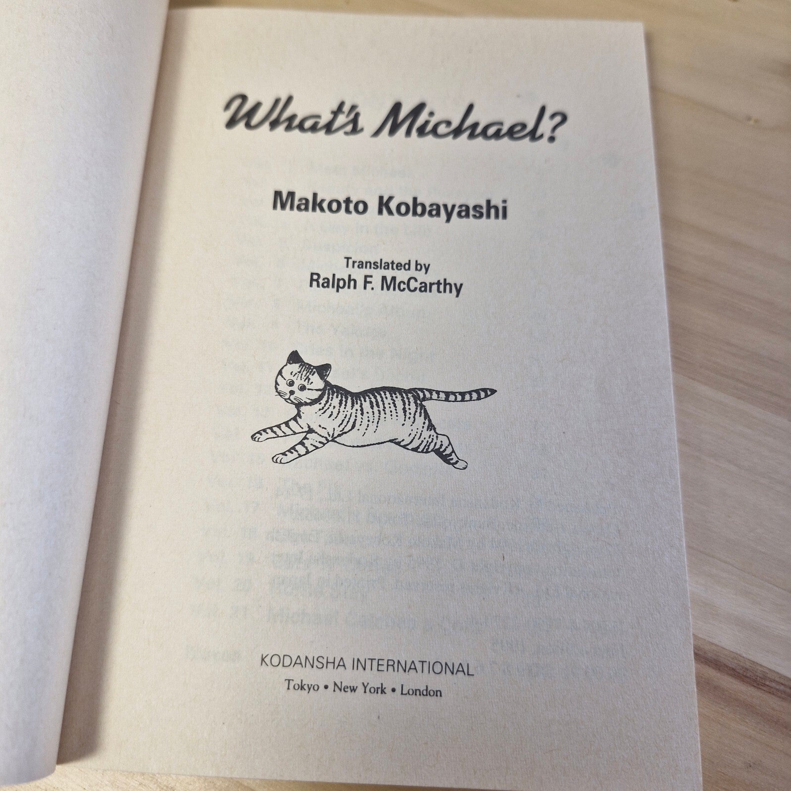Manga: What's Michael? - in english - by Makoto Kobayashi - 1st edition 1995 ...