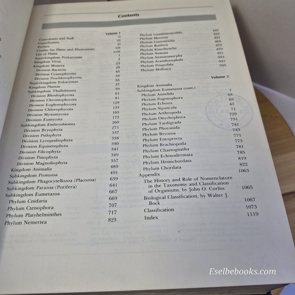 Health: Synopsis and Classification of Living Organisms Volume 1 & 2 by Sybil...