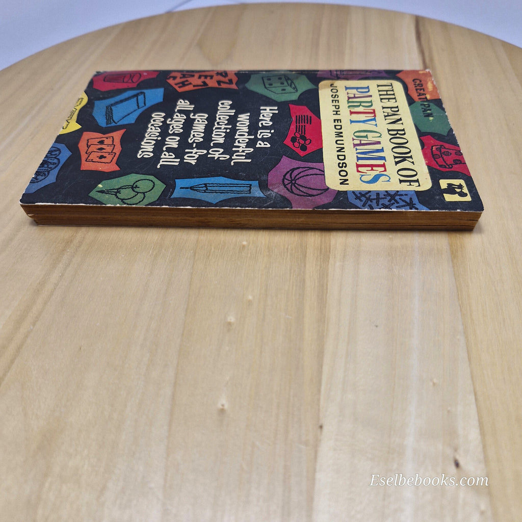 The Pan book of party games by Joseph Edmundson - vintage paperback