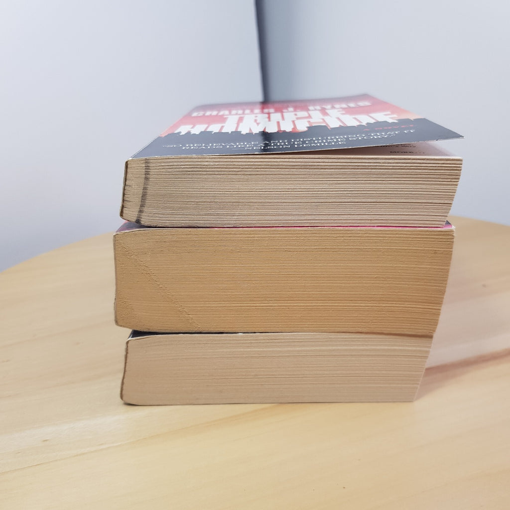 3 x crime thriller paperbacks - Need you now/Tropic of night/Triple homicide