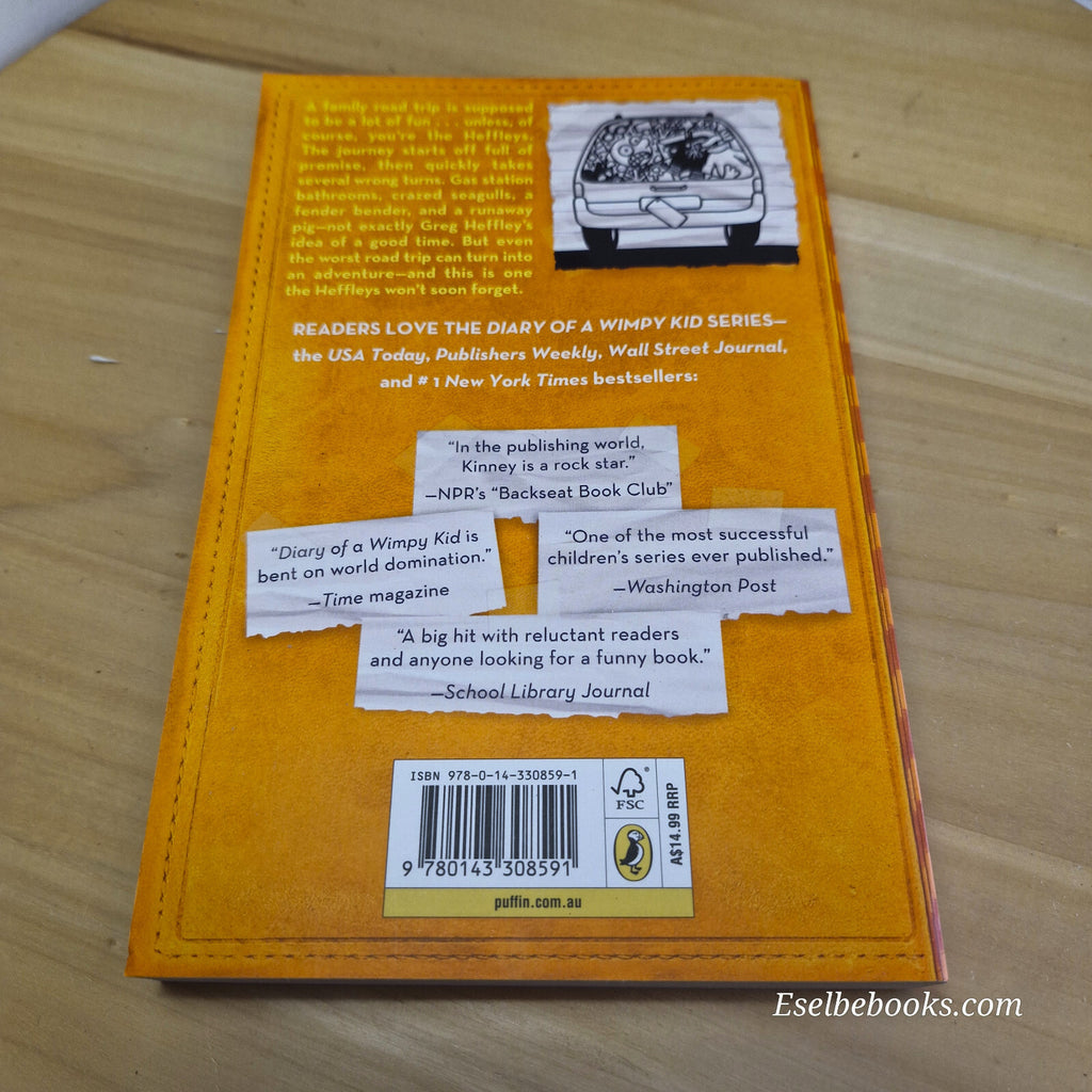 Children's fiction: Diary of a wimpy kid books 4 to 9 (6 books) - paperbacks