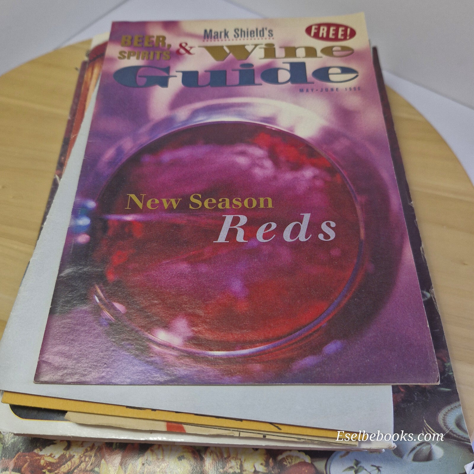 Vintage books/brochures about wine x 18 - paperbacks/hardbacks