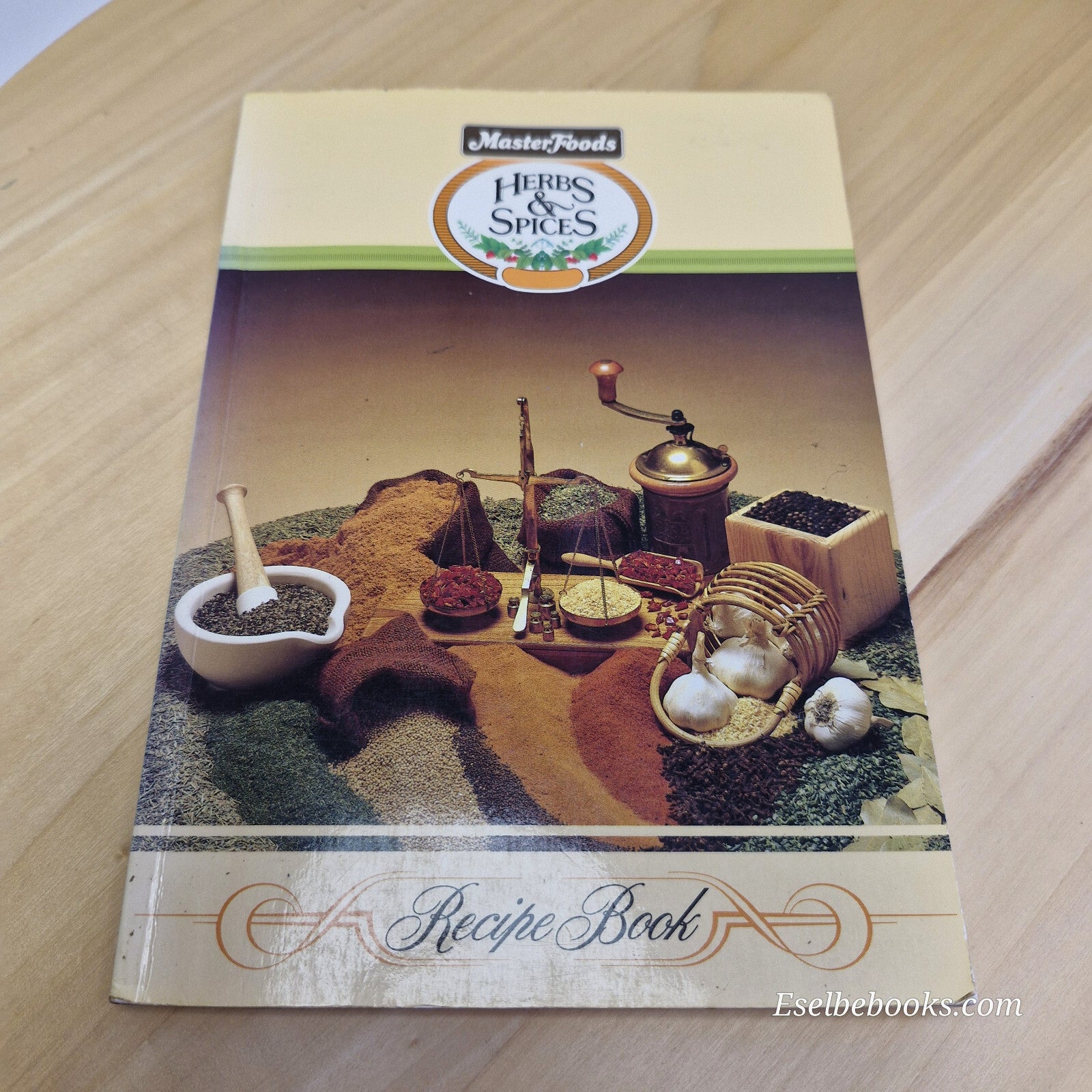 Masterfoods herbs & spices recipe book - vintage paperback