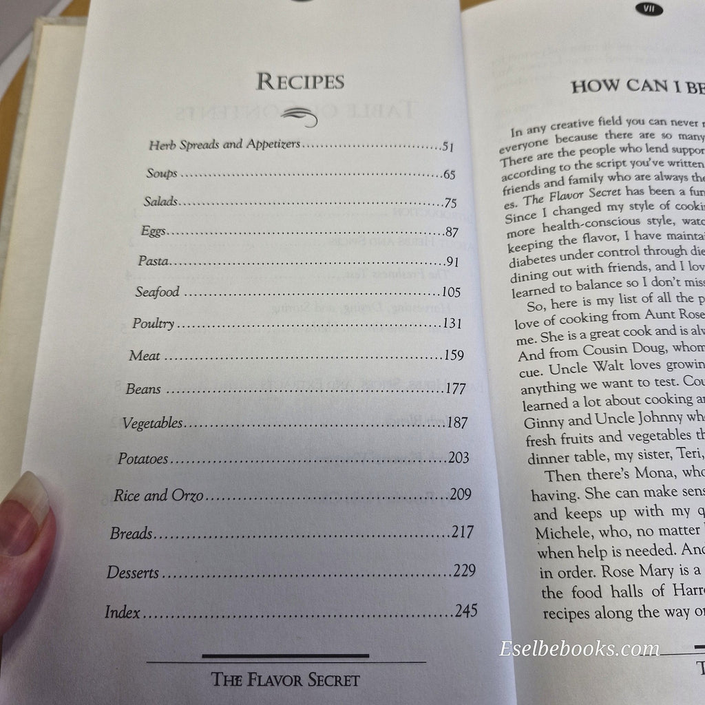 Flavor Secret : Using Herbs and Spices to Put Flavor Back into Low-Fat,...